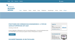 Desktop Screenshot of bildungsmedien.de